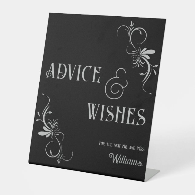 Signe De Table Conseil et souhaits d'argent gothique Whimsigoth M (Recto)