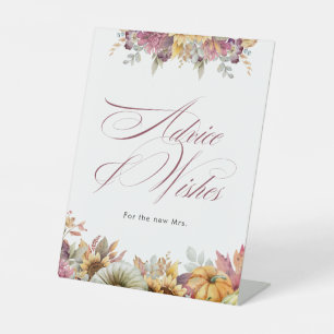Signe De Table Conseils et vœux pour une fête de mariage Fall In 