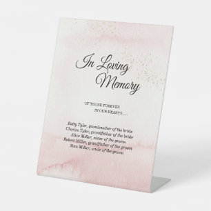 Signe De Table Coordonnée Rose Sunrise Mountain En Mémoire D'Amou