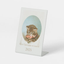 Coquette de Noël victorienne vintage