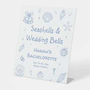 Signe De Table Coquillages et cloches Mariages Bachelorette Party