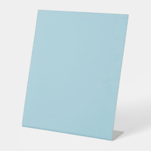 Signe De Table Couleur uni bleu clair