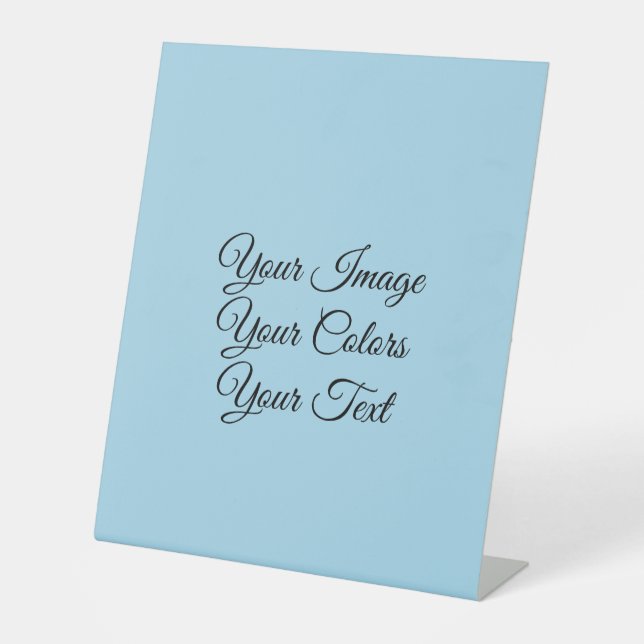 Signe De Table Créez votre propre (Recto)