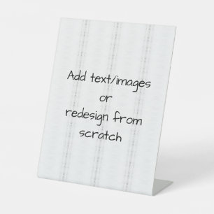 Signe De Table Créez votre propre