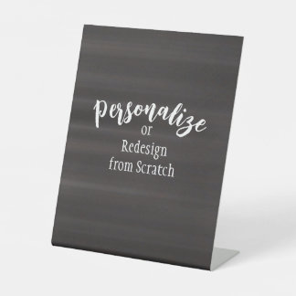 Signe De Table Créez votre propre conception personnalisée