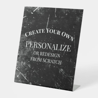 Signe De Table Créez votre propre Customisé