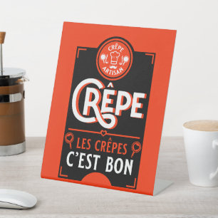Signe De Table Crepes françaises