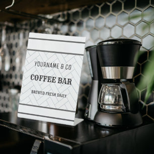 Signe De Table Custom Coffee Bar Modern Farmhouse