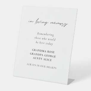 Signe De Table Dans Love Memory Elegant Script Names Mariage