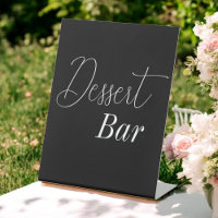 Dessert Bar Mariage noir blanc