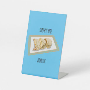 Signe De Table Dessin de Jiaozi / Chinese dumplings