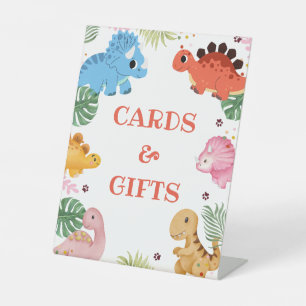 Signe De Table Dino Party Dinosaur Anniversaire cartes et cadeaux