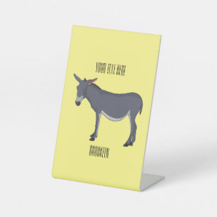 Signe De Table Donkey cartoon