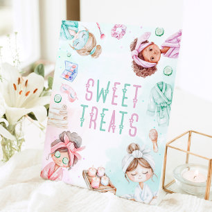 Signe De Table Douceurs Pamper fête enfants Spa Anniversaire