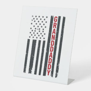 Signe De Table Drapeau américain Granddaddy Design patriotique vi