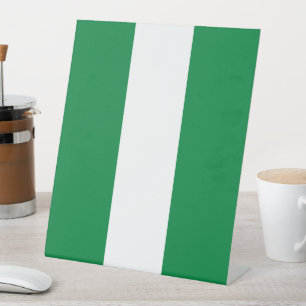 Signe De Table Drapeau du Nigeria
