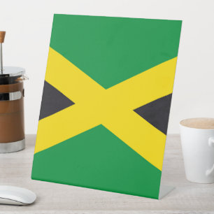 Signe De Table Drapeau jamaïcain
