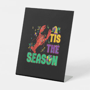 Signe De Table Drôle C'est La Saison Mardi Gras Écrevisses