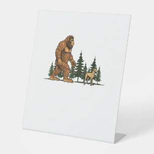 Signe De Table Drôle Whippet Bigfoot Chien Marcher Chien Maman Pa