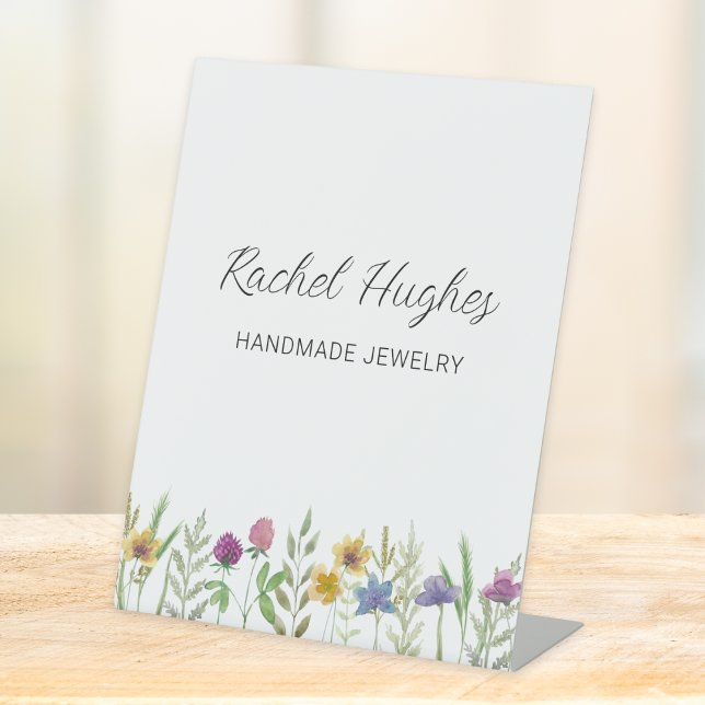 Signe De Table Écran fleuri du joaillier (Créateur téléchargé)