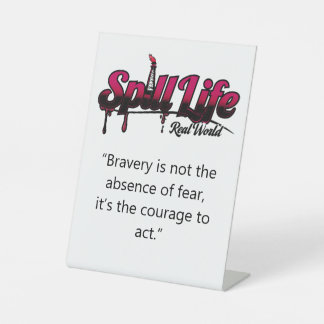 Signe De Table Ecran SpillLife