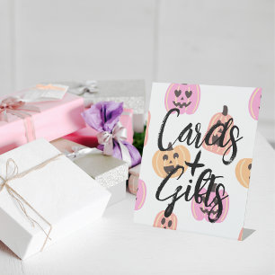Signe De Table Éffrayant   Anniversaire d'Halloween   Cartes/Cade