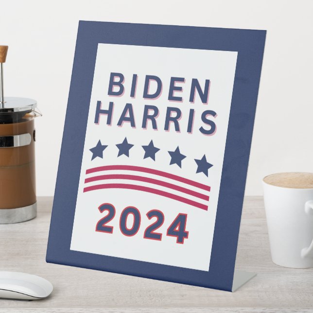 Signe De Table Élection de Biden Harris 2024 (In SItu)