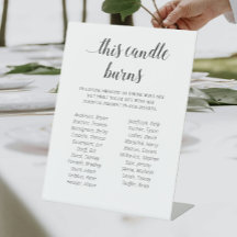 Élégant Cette Bougie Brûle Mémorial De Réunion De 