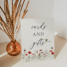 Élégant Conçu pour être Fleur sauvage Cartes et Ca