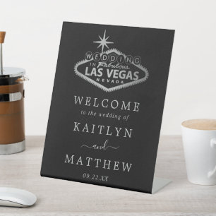 Signe De Table Elégant Las Vegas Destination Mariage Bienvenue