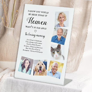 Signe De Table Elégant Personnaliser Photo Heaven Mariage Memoria
