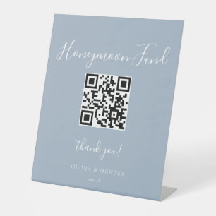 Signe De Table Élégante signature manuscrite Mariage Honeymoon Fu