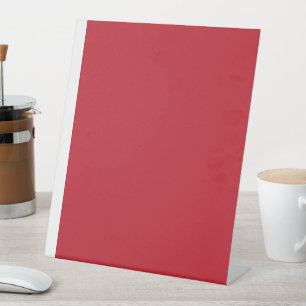 Signe De Table Élever votre design un Arrière - plan rouge et bla