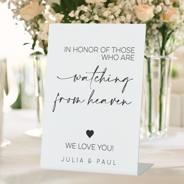 Signe De Table En L'Honneur De Ceux Qui Regardent Du Ciel (Créateur téléchargé)