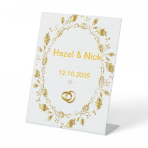 Enseigne de mariage personnalisée 