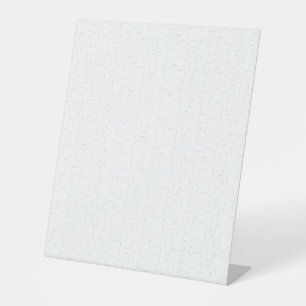 Signe De Table Enseigne de présentation personnalisée minimaliste