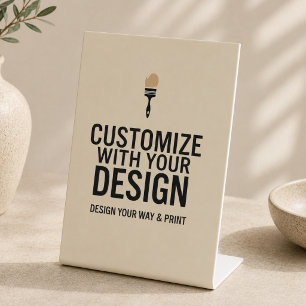 Signe De Table Enseigne de présentation personnalisée pour petite