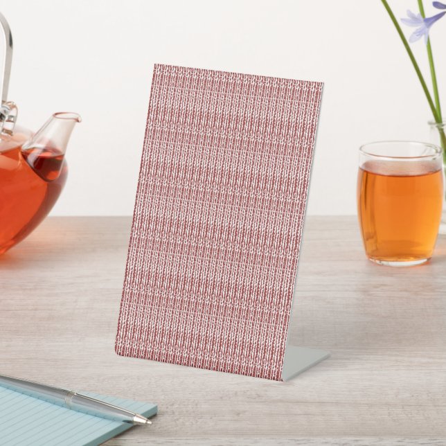 Signe De Table Enseigne sur socle (In SItu)