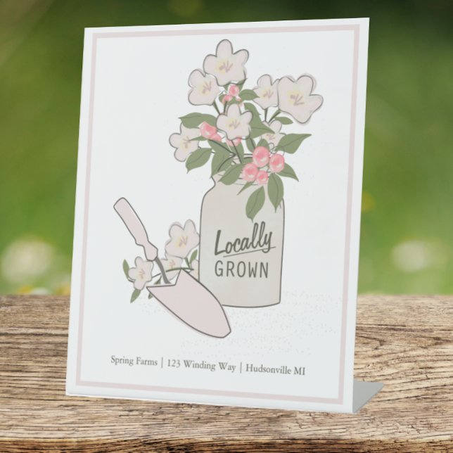 Signe De Table Entreprise Agricole Locale (Créateur téléchargé)