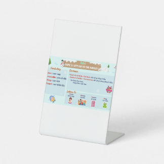 Signe De Table essai