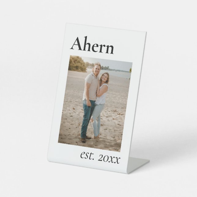 Signe De Table Est. Newlyweds (Recto)