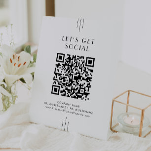 Signe De Table EVERLY Art Déco Entreprise Allons sur les Médias S