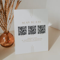 EVERLY Gold Art Deco Code QR Entreprise Analyse Po