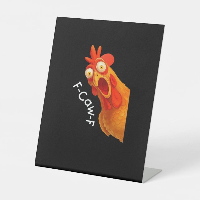 Signe De Table F-Caw-F Chicken Essential Minimal Clean (Recto)