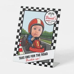 Signe De Table Fast ONE - Take One & Buckle Up! Favoriser