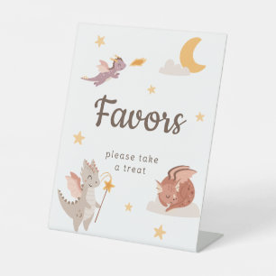 Signe De Table Faveurs de fête d'anniversaire pour enfants Dragon