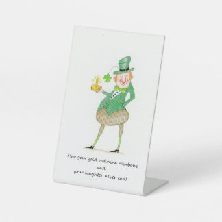 Signe De Table Félicitations irlandaises