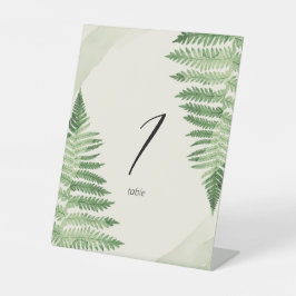 Signe De Table Ferme verte minimaliste