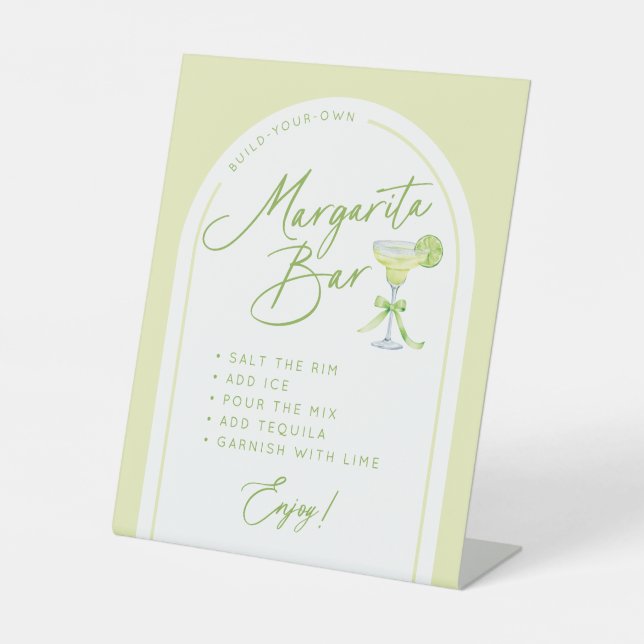 Signe De Table Fête des mariées Barre Margarita Instructions (Recto)