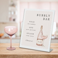 Fête des mariées pyjama et poursuites Bubbly Bar
